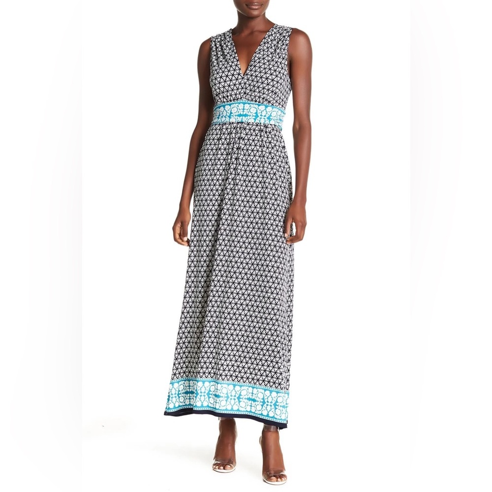 Max Studio Maxi Geometric Pattern Dress, Women’s … - image 5